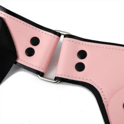 KinkHarness Harnais Gode-ceinture Pink Pants Rose